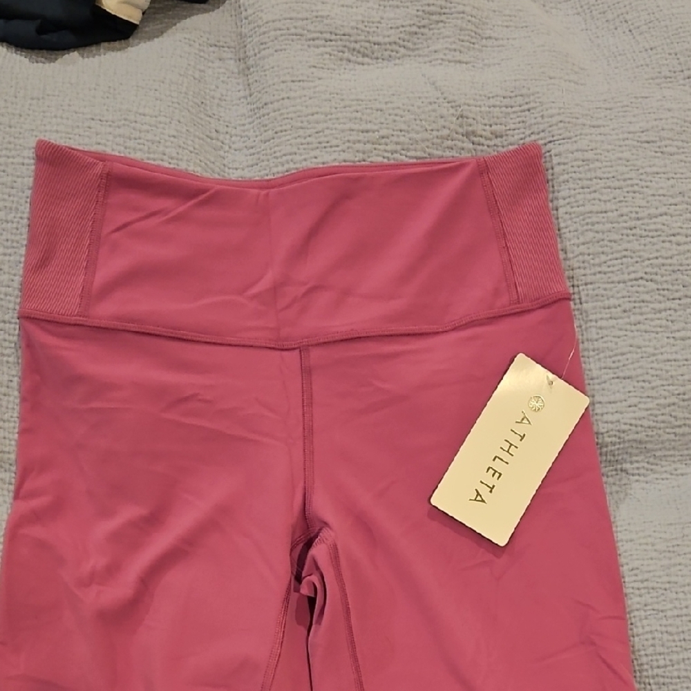 Athleta Lavander High-Waisted Leggings